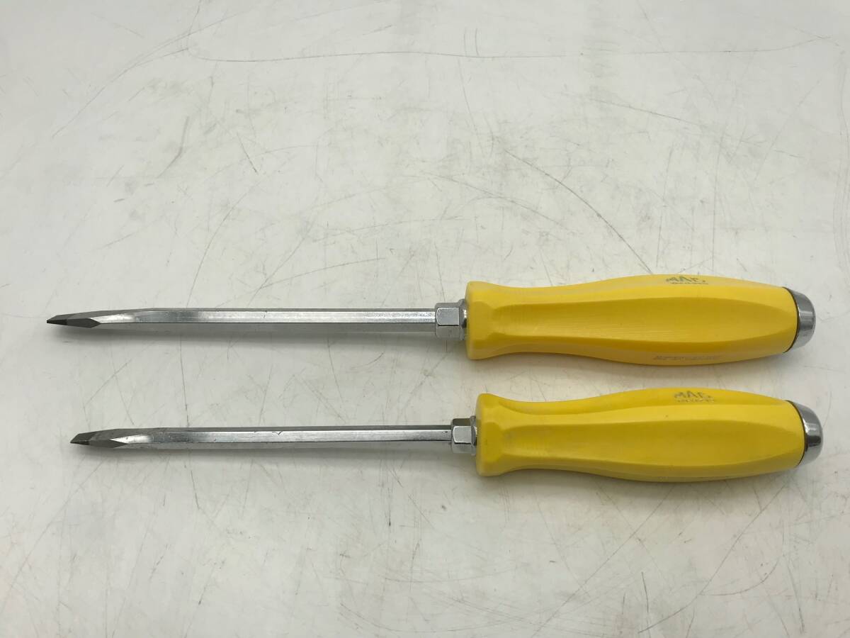 中古品】〇MACTOOLS/マックツールズ 貫通ドライバー 2本セット 