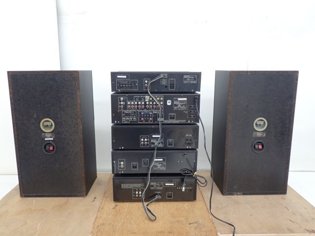 KENWOOD システムコンポ ロキシー ROXY L5 T-85/A-85/GE-850/X-85/DP