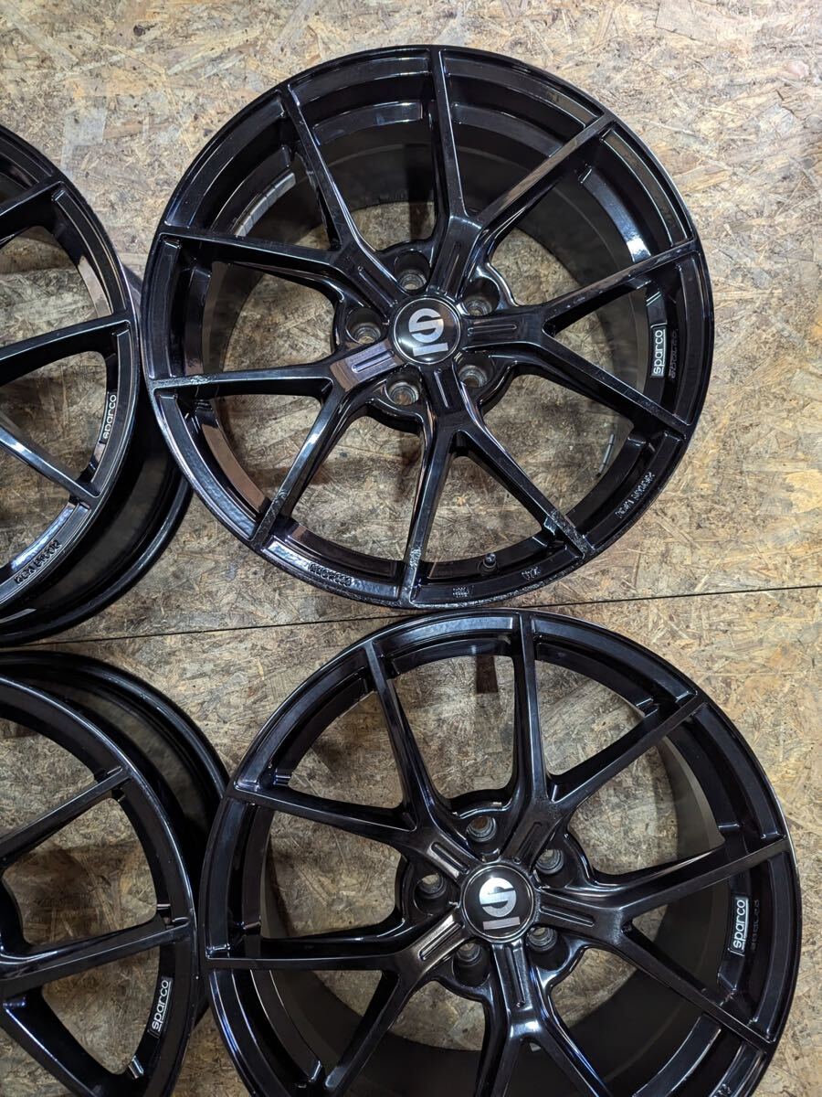 希少！】OZ SPARCO スパルコ 18インチ 8J＋48 PCD112 5穴 5H ベンツ 