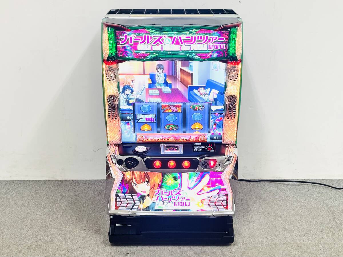 HEIWA 平和 パチスロ実機 ガールズ＆パンツァー 最終章 スマスロ