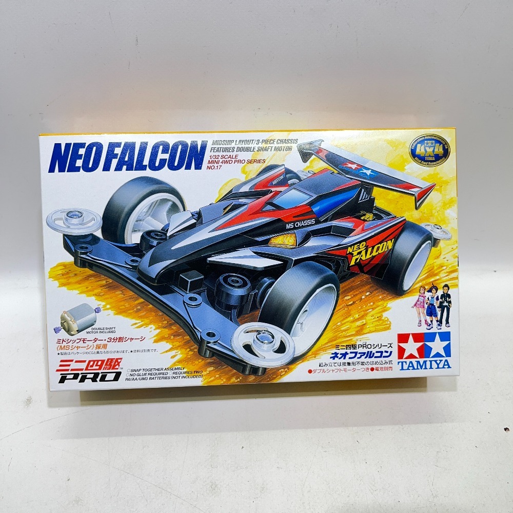 06w5916☆1円~ ミニ四駆 NEO FALCON TAMIYA プラモデル 中古品(ミニ四