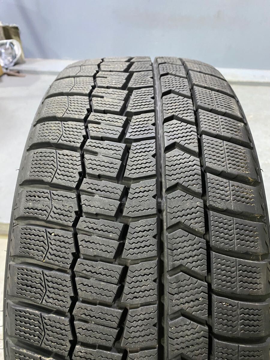 9分山弱 ダンロップ 245/40R18 WM02 スタッドレス 4本 ランエボ 純正 18インチ 8.5J +38 114.3 ENKEI製 ランサー CZ4A ホイール (WW6K037TA_5