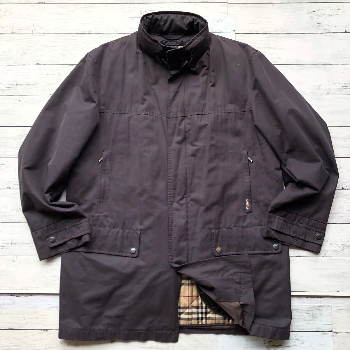 2way/ライナー付/Lサイズ◎BURBERRY バーバリーロンドン コート