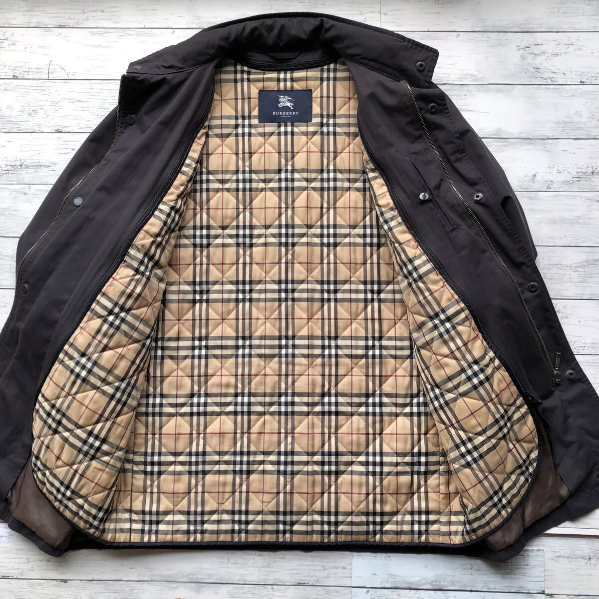 2way/ライナー付/Lサイズ◎BURBERRY バーバリーロンドン コート