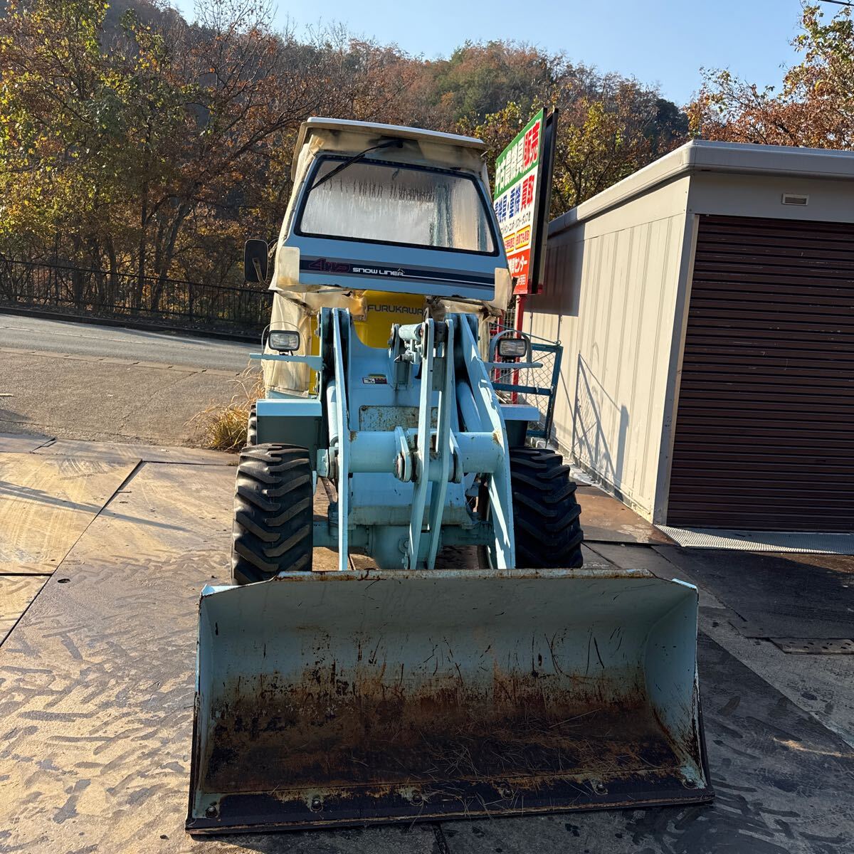 古川 FURUKAWA ホイールローダー タイヤショベル FL302 4WD 698時間 美 
