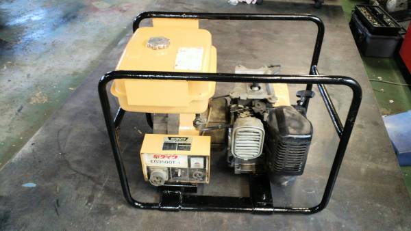 新ダイワEG3500T－1・3相220V・2相200V発電機・現場・非常用に(発電機
