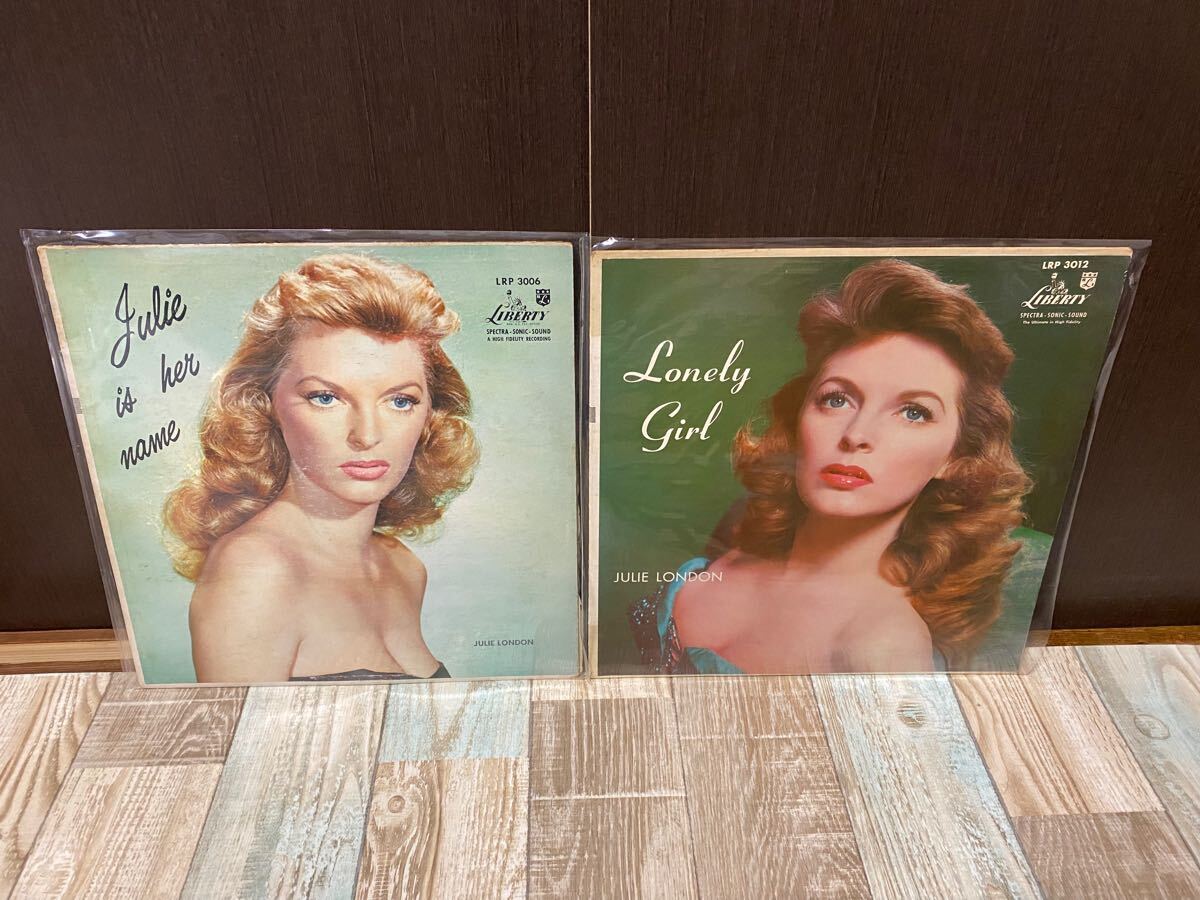 稀少UKオリジナル誤記ジュリーロンドンJulie Is Her Nameレコード