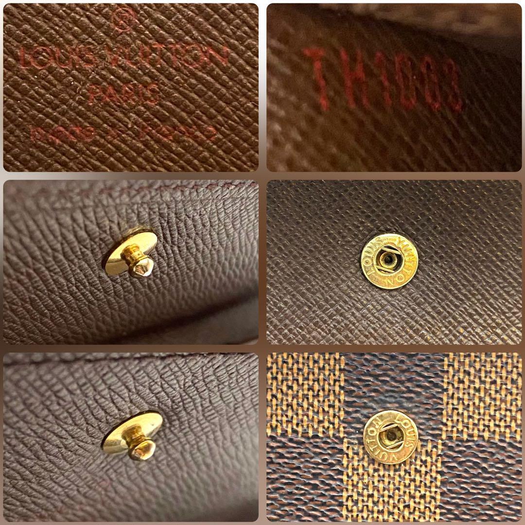 ルイヴィトン LOUIS VUITTON ダミエ エベヌ ポルトフォイユ ルイヴィトン LOUIS VUITTON ダミエ エベヌ ポルトフォイユ