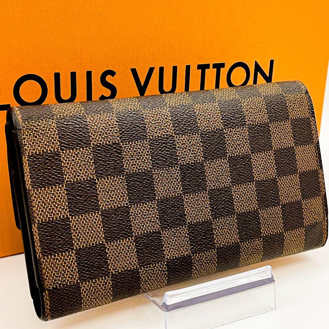 ルイヴィトン LOUIS VUITTON ダミエ エベヌ ポルトフォイユ ルイヴィトン LOUIS VUITTON ダミエ エベヌ ポルトフォイユ