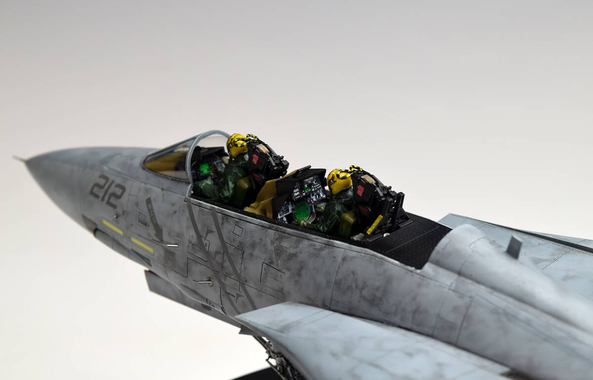 1⁄48 F-14A タミヤ Scale U.S Build ◇リアルモデル 完成品 1/48