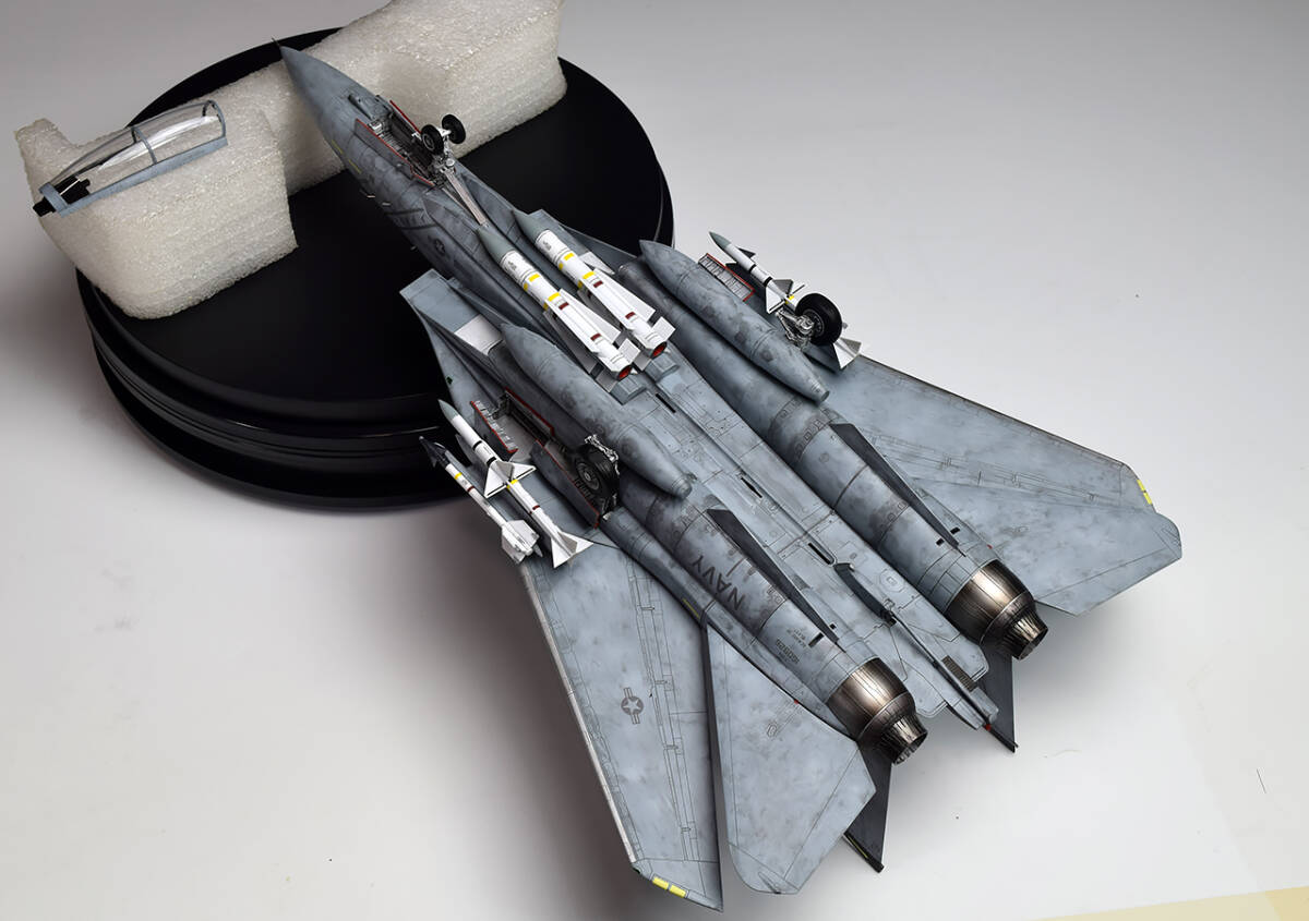 1⁄48 F-14A タミヤ Scale U.S Build ◇リアルモデル 完成品 1/48