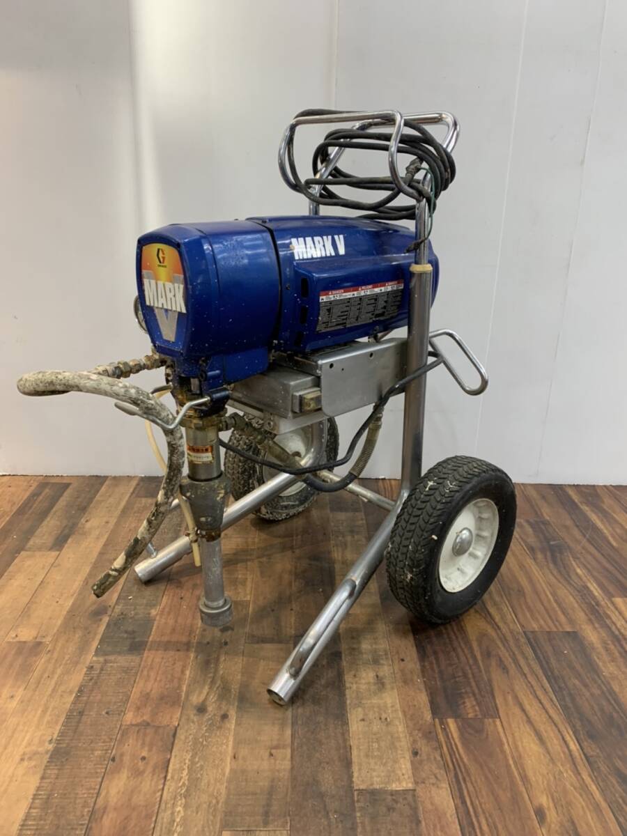 GRACO グラコ MARK V エアレス塗装機232-166 100V 現状品大型機械 直接取引限定h65525 GRACO グラコ MARK V エアレス塗装機232-166 100V