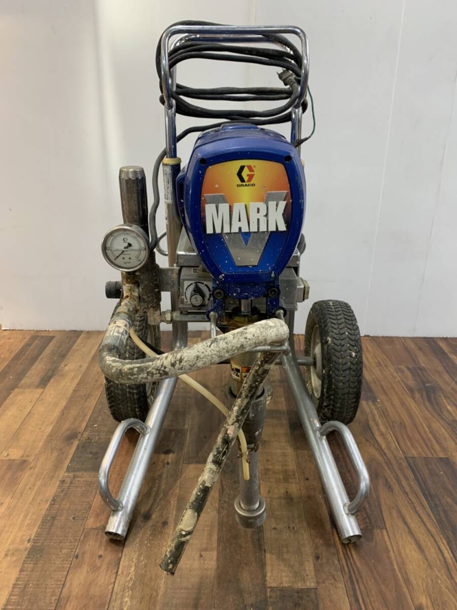 直接取引限定h65525 GRACO グラコ MARK V エアレス塗装機232-166 100V 直接取引限定h65525 GRACO グラコ MARK V エアレス塗装機232-166 100V