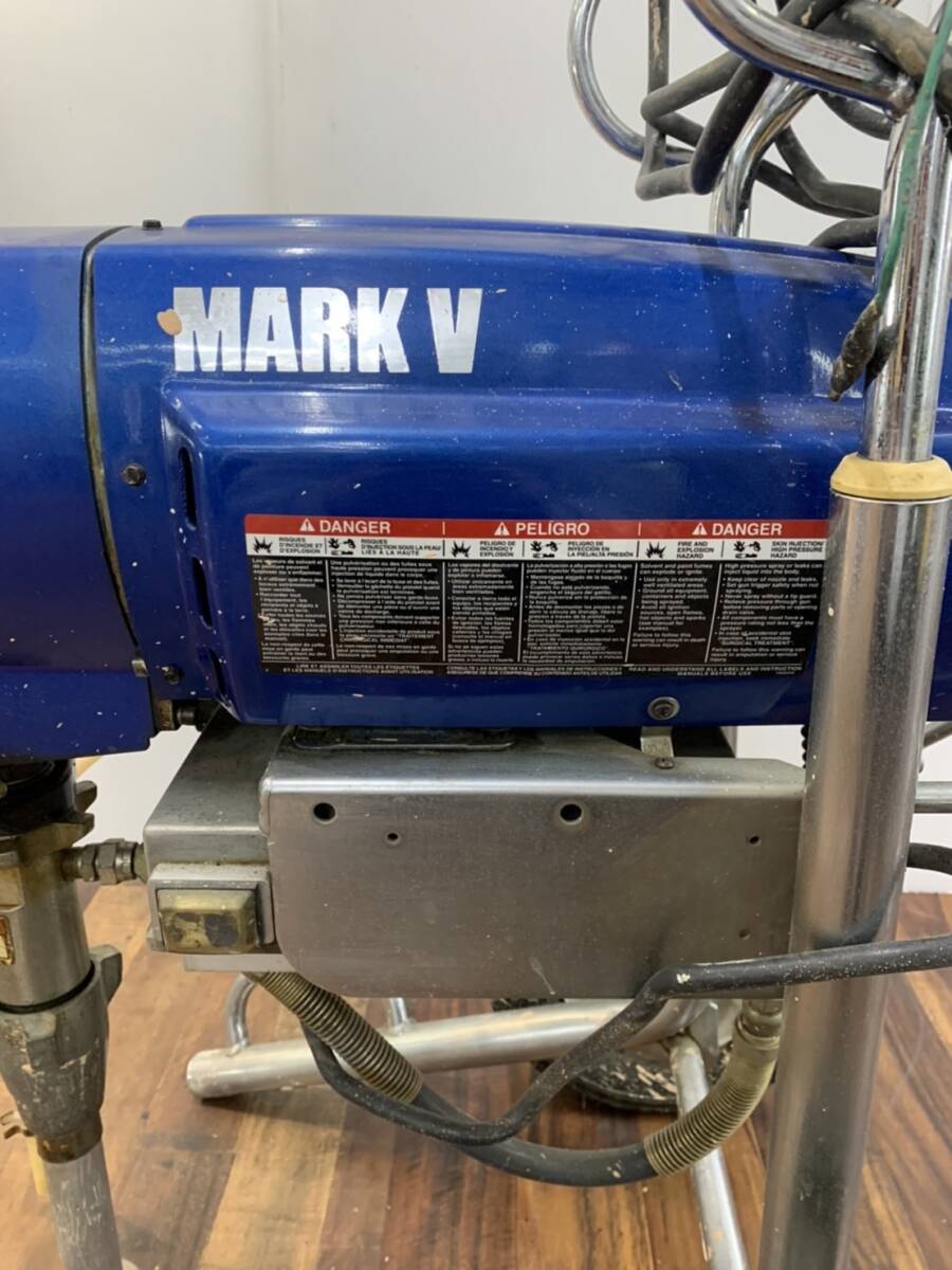 直接取引限定h65525 GRACO グラコ MARK V エアレス塗装機232-166 100V 直接取引限定h65525 GRACO グラコ MARK V エアレス塗装機232-166 100V
