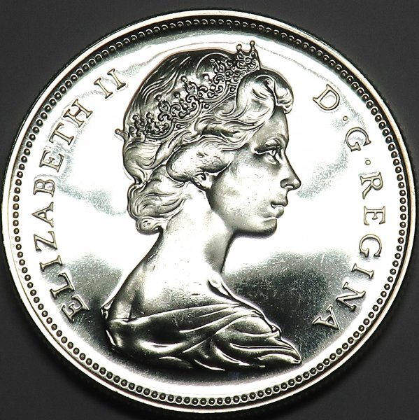 ご縁スタート！】カナダ 1967年 カナダ連合100周年記念 1ドルプルーフ