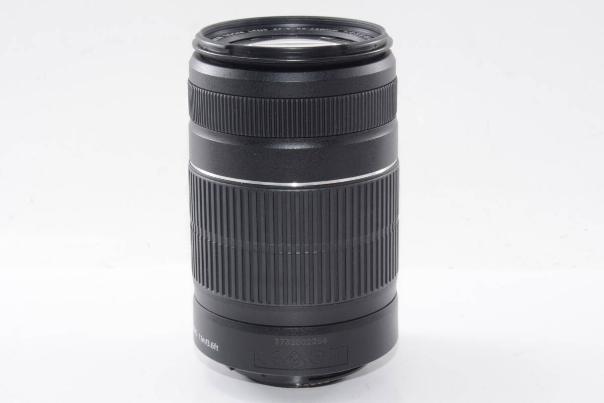 外観特上級】CANON ZOOM LENS EF-S 55-250mm F4-5.6 IS Ⅱ #s14468