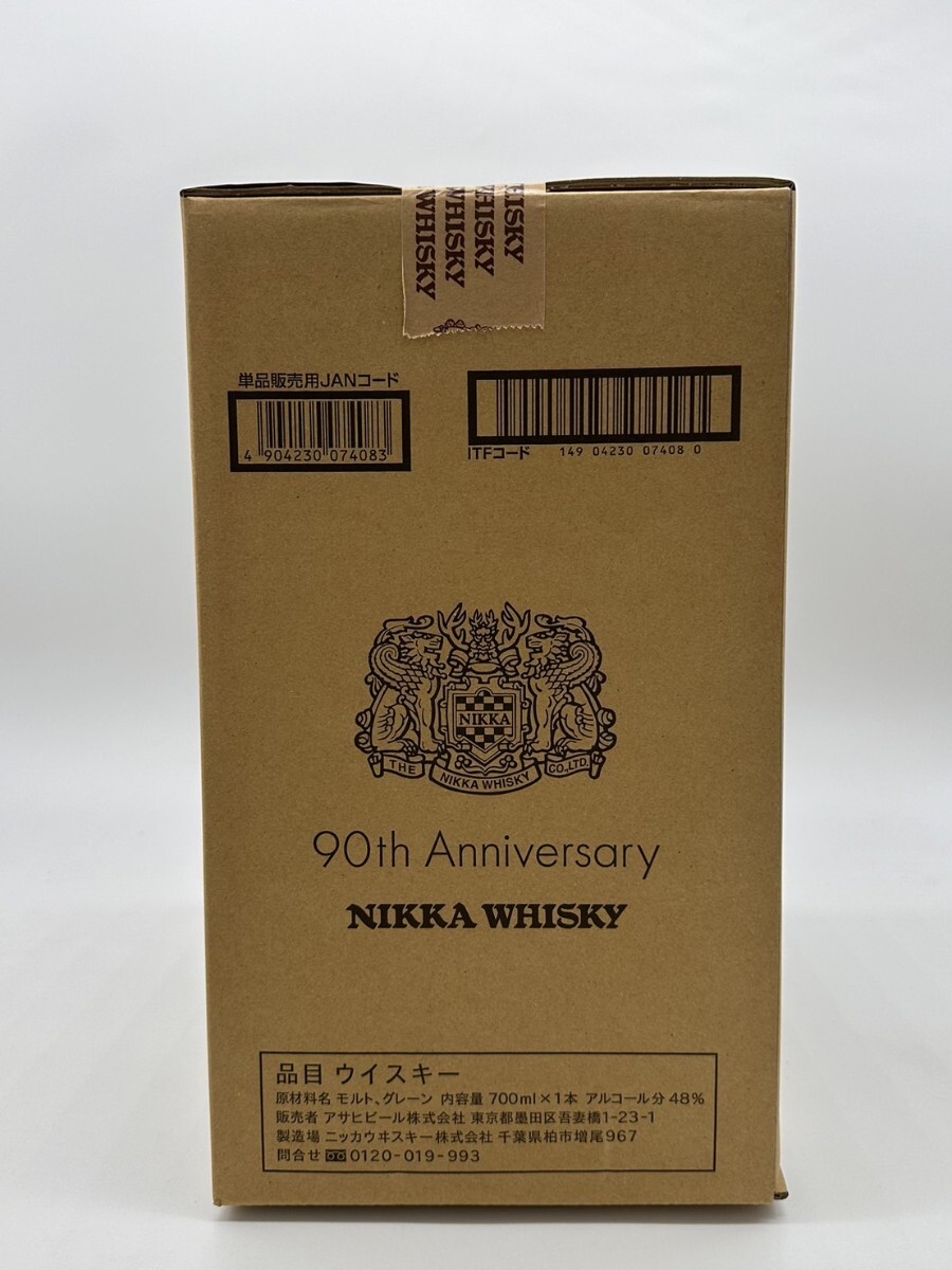 【希少】新品 未開封 NIKKA（ニッカ）ザ ニッカ ナインディケイズ 90周年記念ボトル 48％ 700ml_2