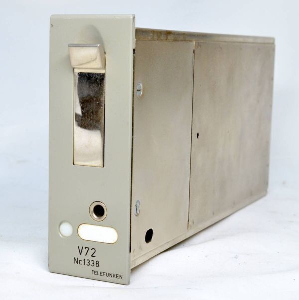 【A】Telefunken V72 リキャップ済み EF804S テレフンケン ビートルズ ビンテージ マイクプリ V72 EF804S Telefunken matched <> 0