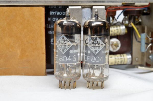 【A】Telefunken V72 リキャップ済み EF804S テレフンケン ビートルズ ビンテージ マイクプリ V72 EF804S Telefunken matched <> 0