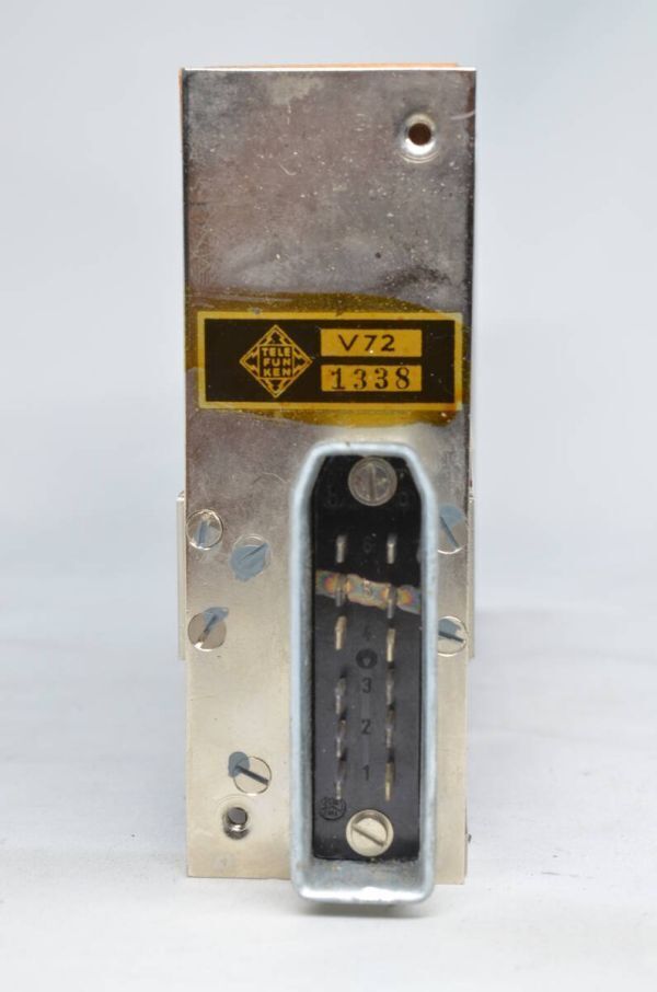 【A】Telefunken V72 リキャップ済み EF804S テレフンケン ビートルズ ビンテージ マイクプリ V72 EF804S Telefunken matched <> 0