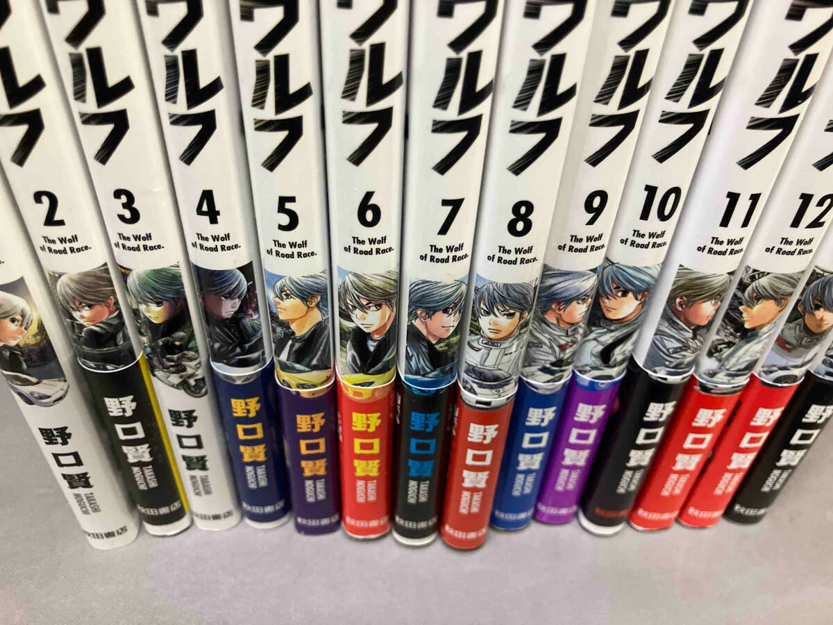 大人気，新作 1～14巻セット 帯付き多数 全巻初版 公道ウルフ 野口賢 秋田