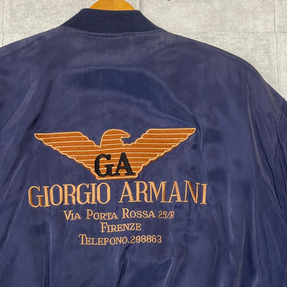 80s 90s GIORGIO ARMANI MA-1 ジョルジオアルマーニ 80年代 90年代 