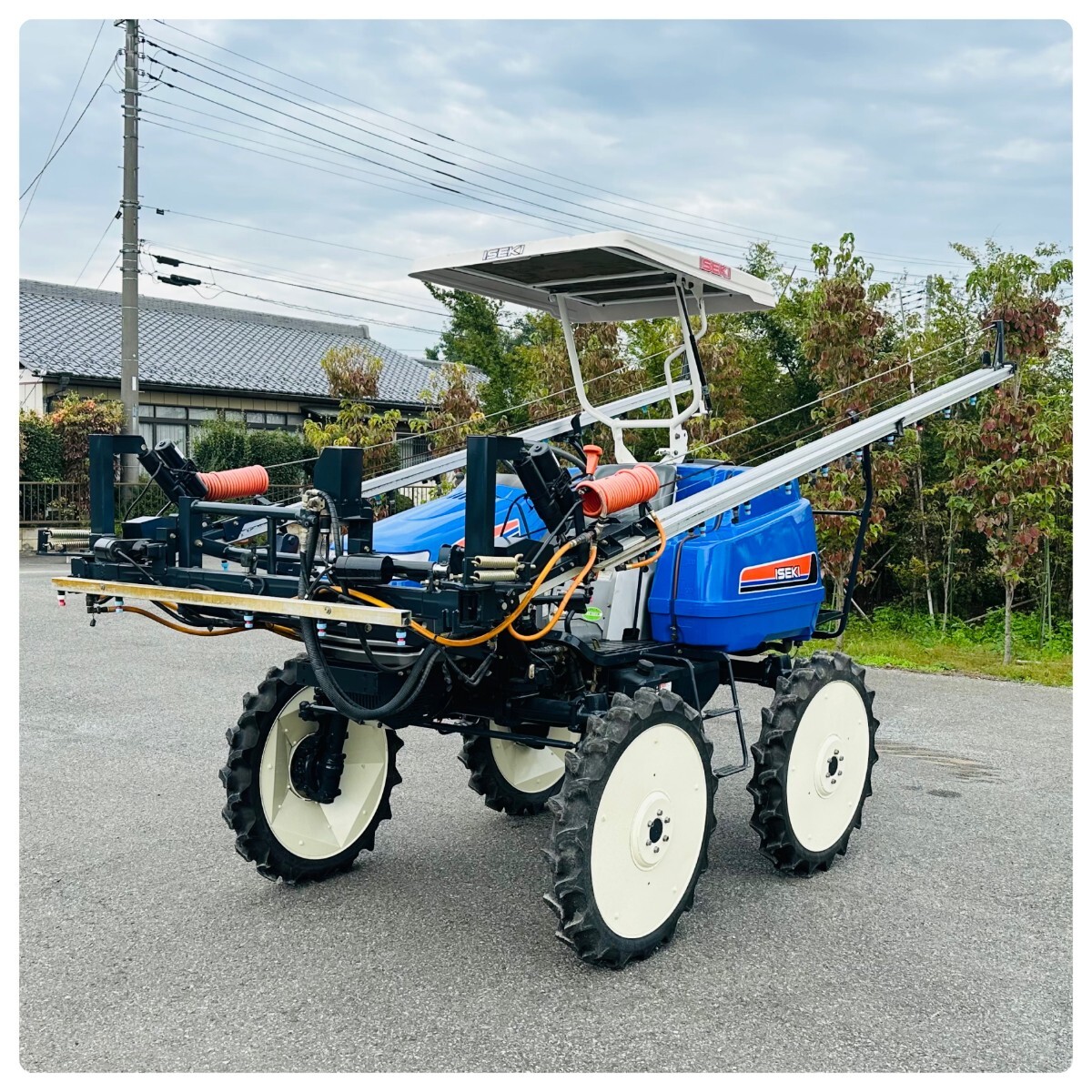 ブームスプレーヤー:イセキJKA 21:パワステ:21馬力_2