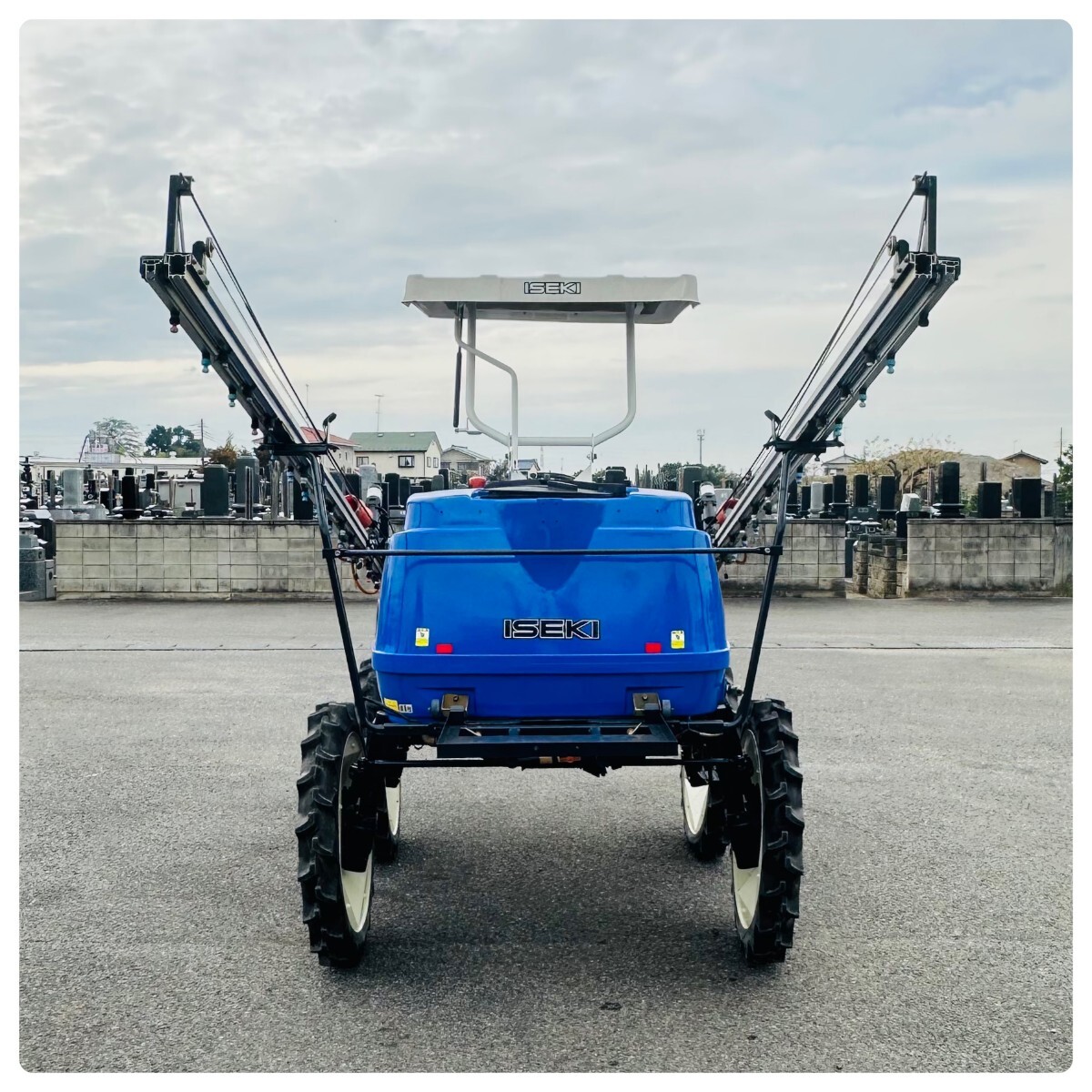 ブームスプレーヤー:イセキJKA 21:パワステ:21馬力_5