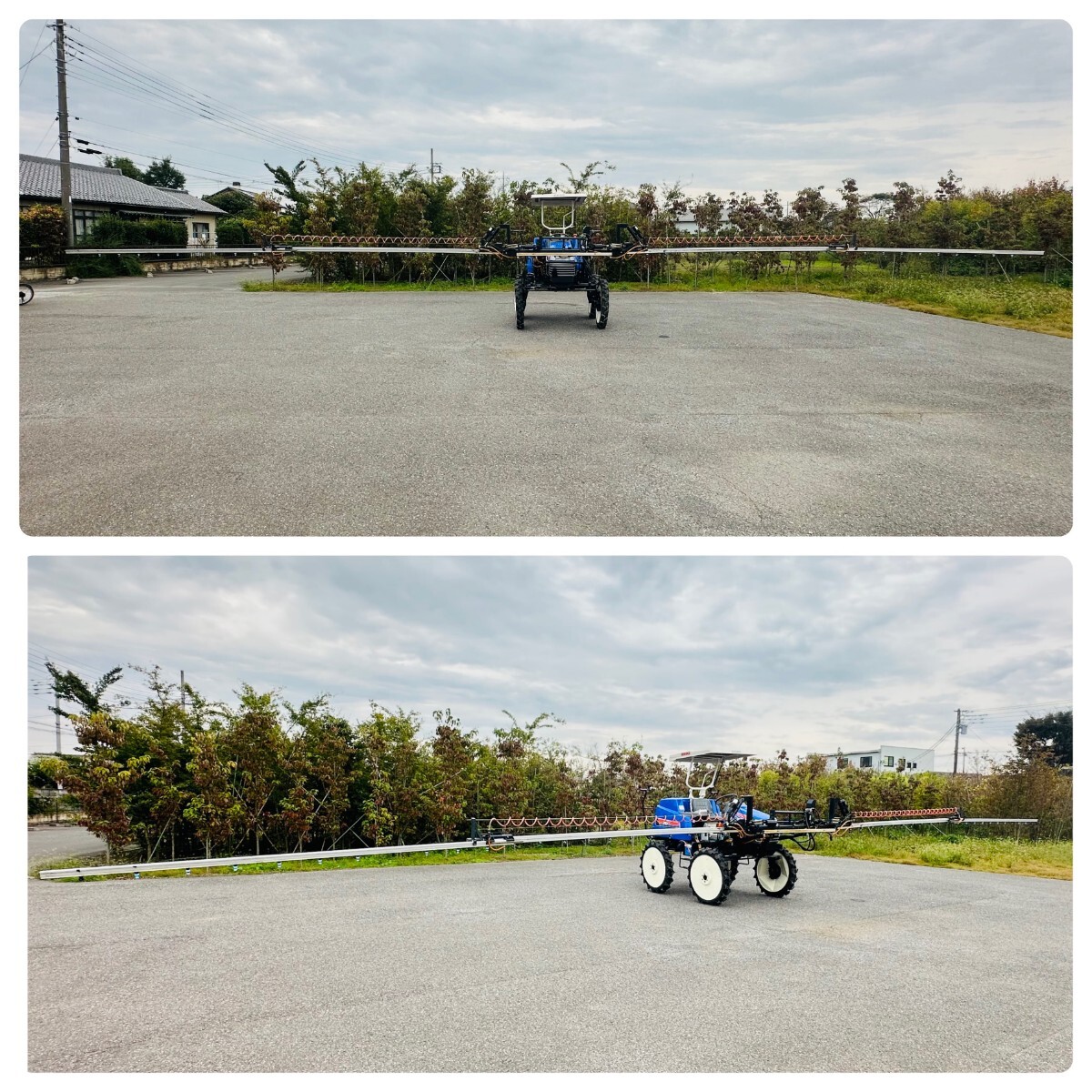 ブームスプレーヤー:イセキJKA 21:パワステ:21馬力_6