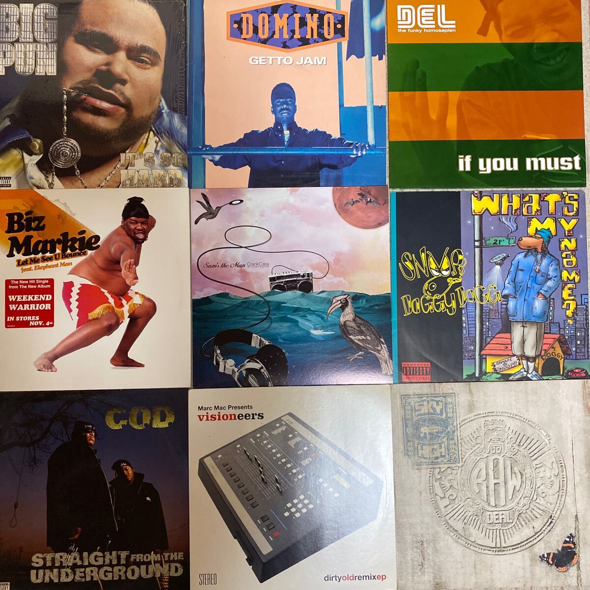 レコード67枚以上まとめ売りhiphop系ヒップホップRAPラップLPアナログ