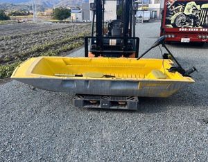 RYOBI リョービ ボートエース 定員3名 新品オールと実働エンジンのセット 10フィート レ