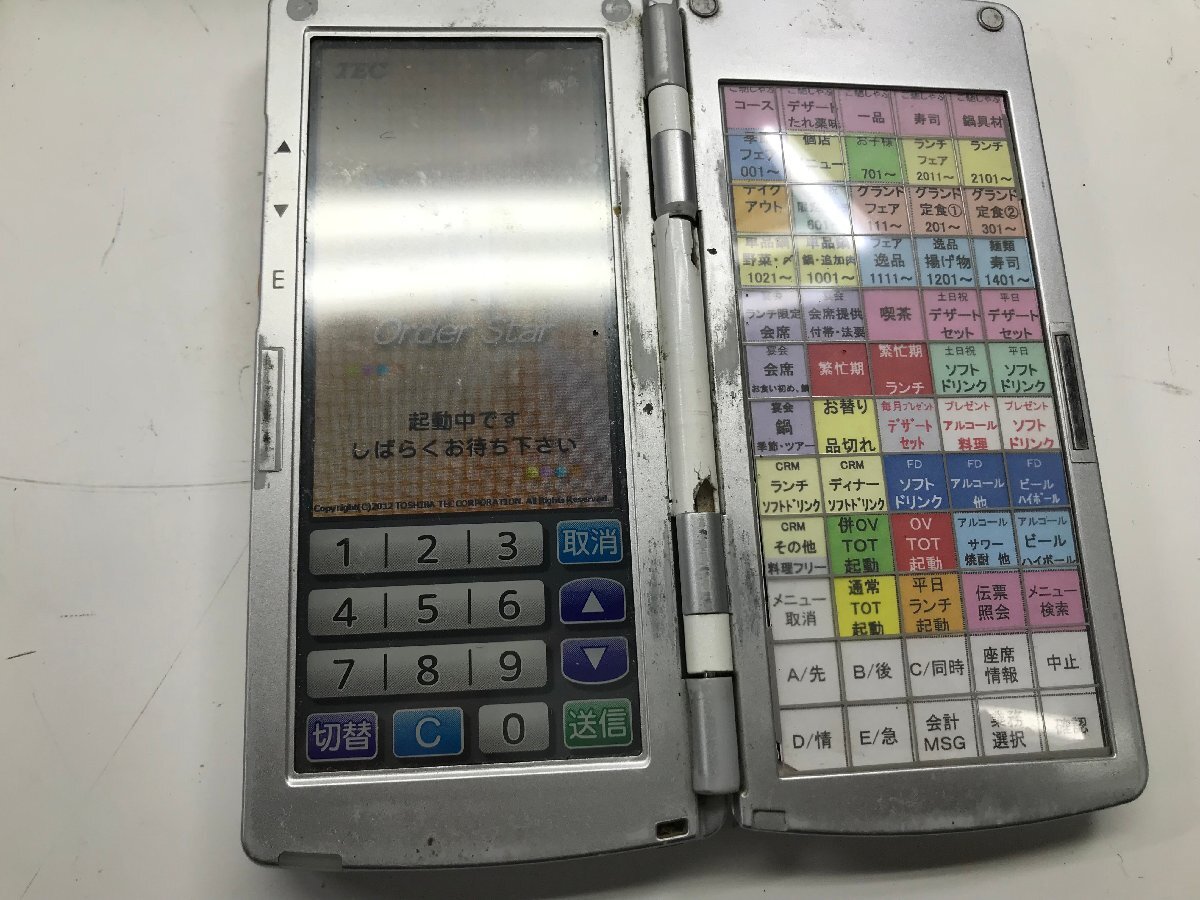 TEC 東芝テック ハンディターミナルHTL-200-1B-01-R 5台/バッテリー