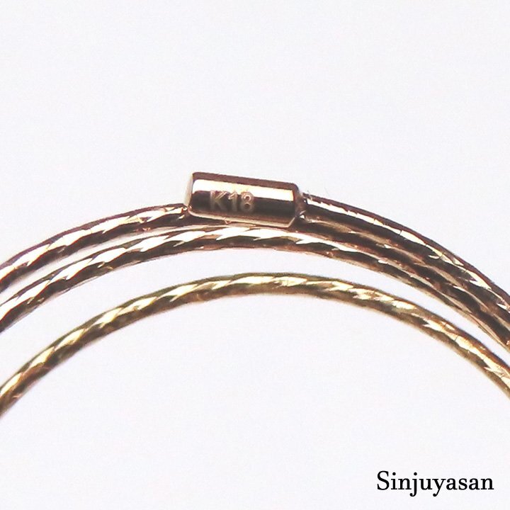 真珠屋さん 誰もが可愛く【フリーサイズ】ホワイトピンク 最高の色！5.9～5.5mm 3個 アコヤ真珠K18PGリング 18金 伊勢志摩産パール 新品_3