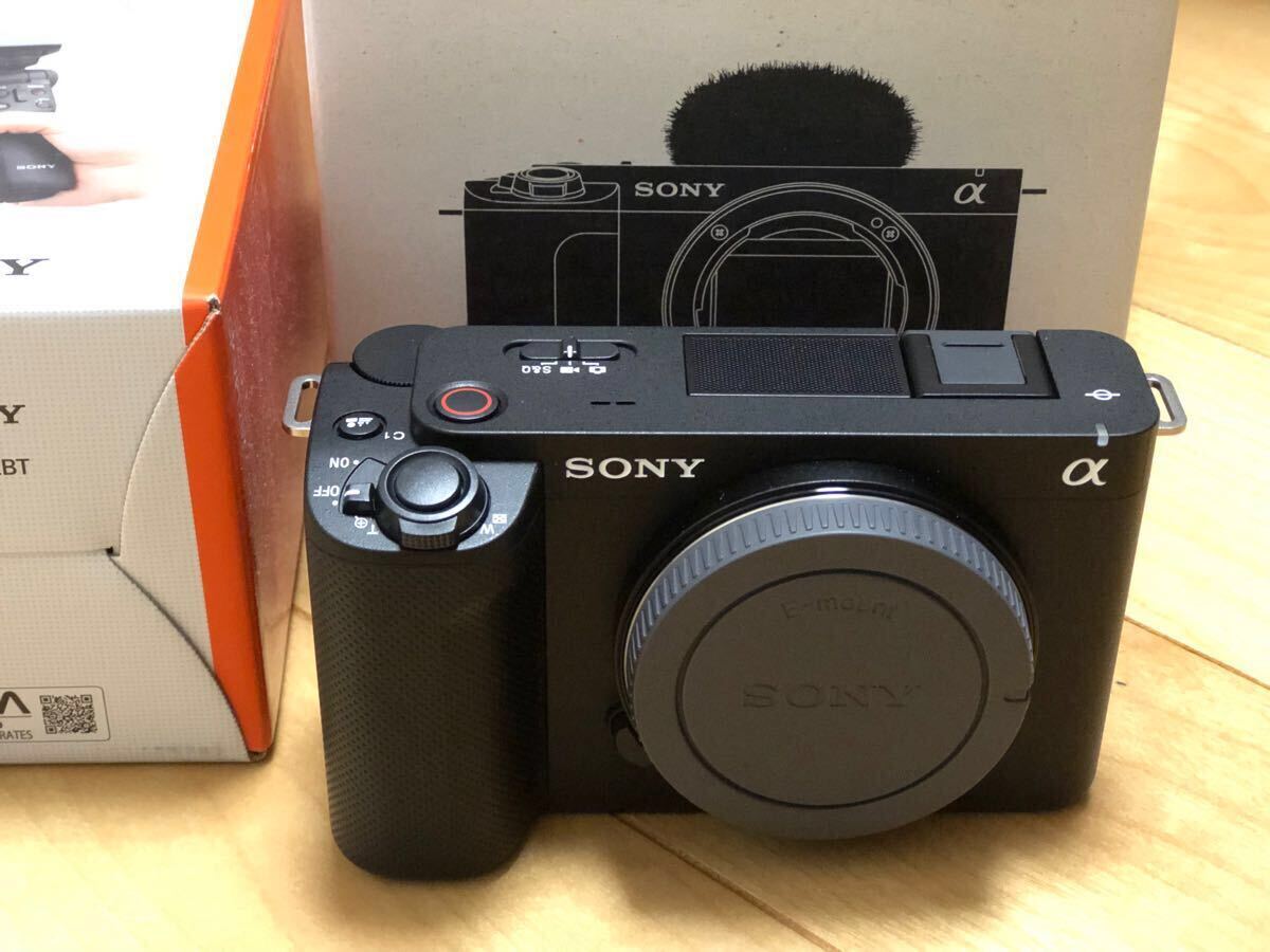 【使用回数極小・超美品】ソニー Vlog用カメラ レンズ交換式VLOGCAM フルサイズ ミラーレス一眼カメラ ZV-E1 おまけアクセサリー多数！_2