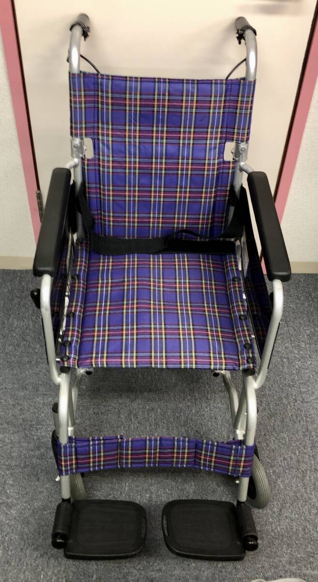 車いす 中古美品電動車椅子 車イス メッシュ 簡単操作 介護者操作 電動 