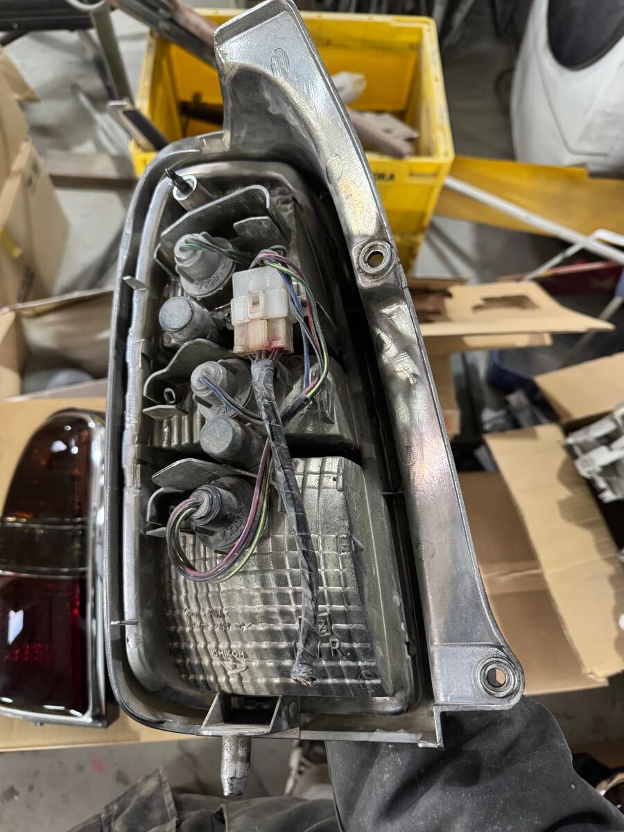 l700 ミラジーノ ミラ ブラックスモーク テールランプ 左右セット