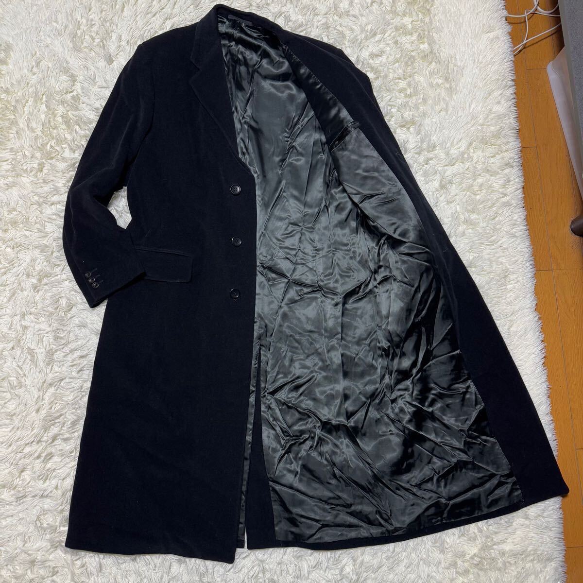 極美品 XLサイズ 50R 着丈125cm ARMANI COLLEZIONI アルマーニコレ 