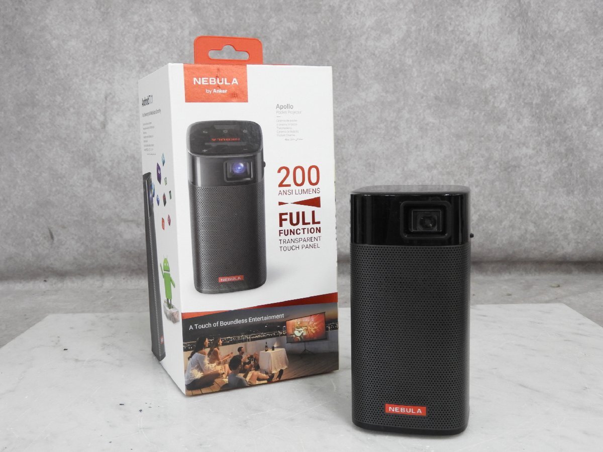 Anker Apollo Nebula モバイルプロジェクター ブラック NEBULA - II 