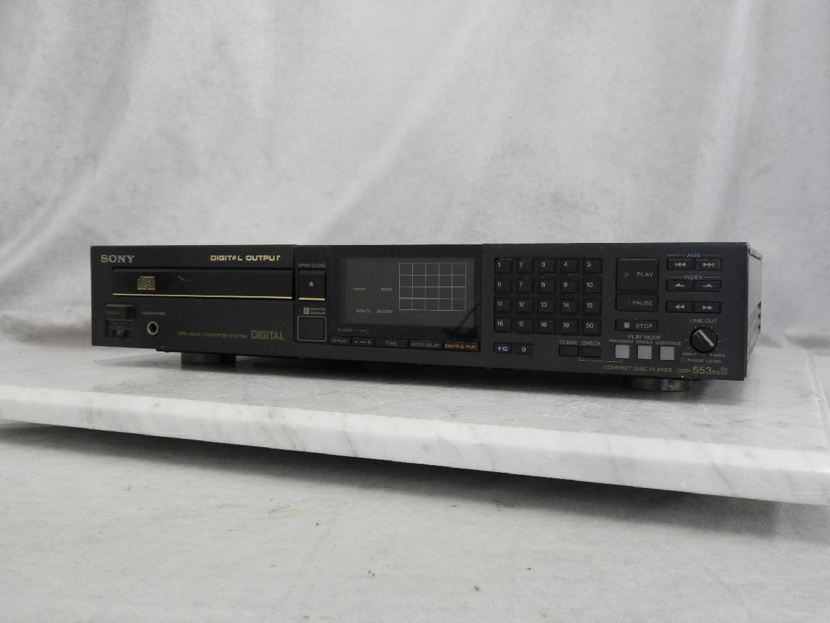 SONY CDP-553ESD CDプレーヤージャンク ☆ SONY ソニー CDP-553ESD CDプレーヤー ☆ジャンク☆ 【公式通販】