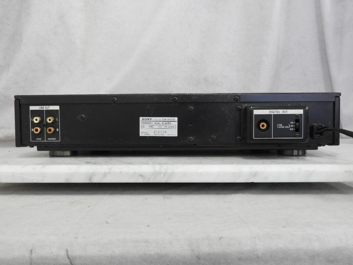 ☆ SONY ソニー CDP-553ESD CDプレーヤー ☆ジャンク☆ 【公式通販】