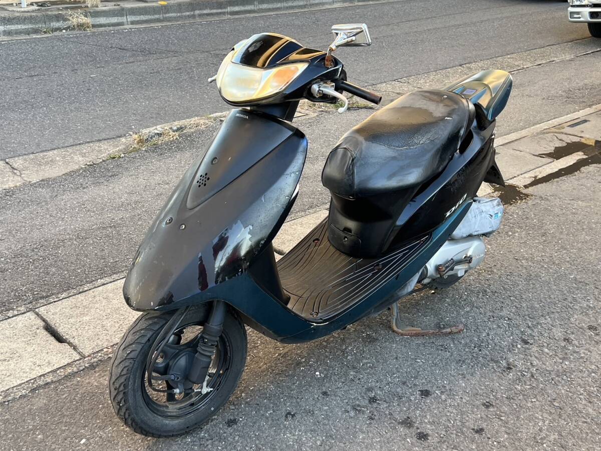 エンジン始動OK♪ホンダ/DioFI /5068 ㎞ / AF68-1221***/売り切り1円
