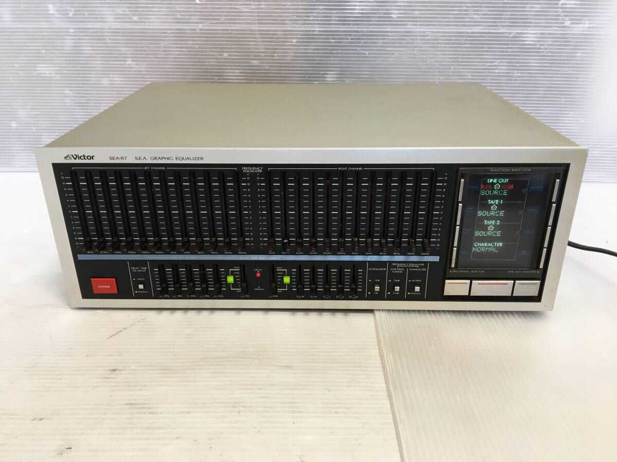□ D309 □音出し確認済 Victor ビクター SEA-R7 グラフィック 