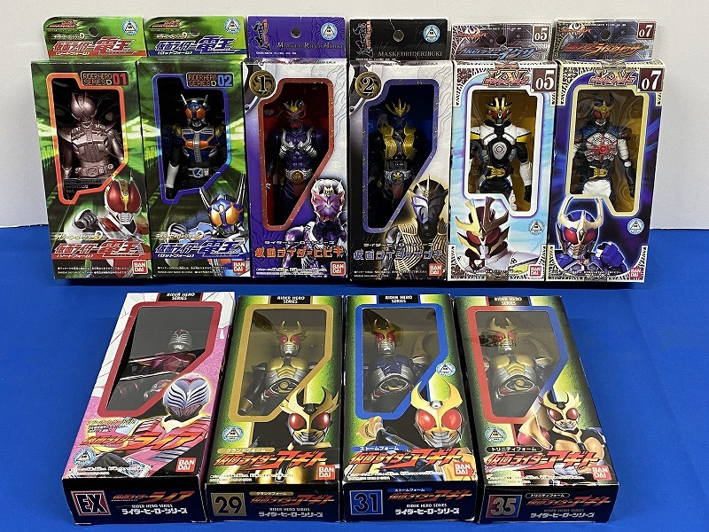 BANDAI ライダーヒーローシリーズ 10箱セット 仮面ライダー アギト