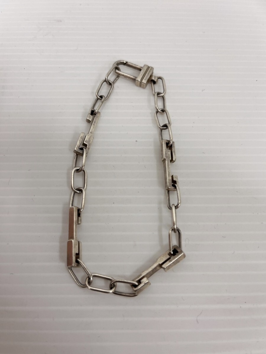 メンズ グッチGUCCI シルバー925ブレスレット
