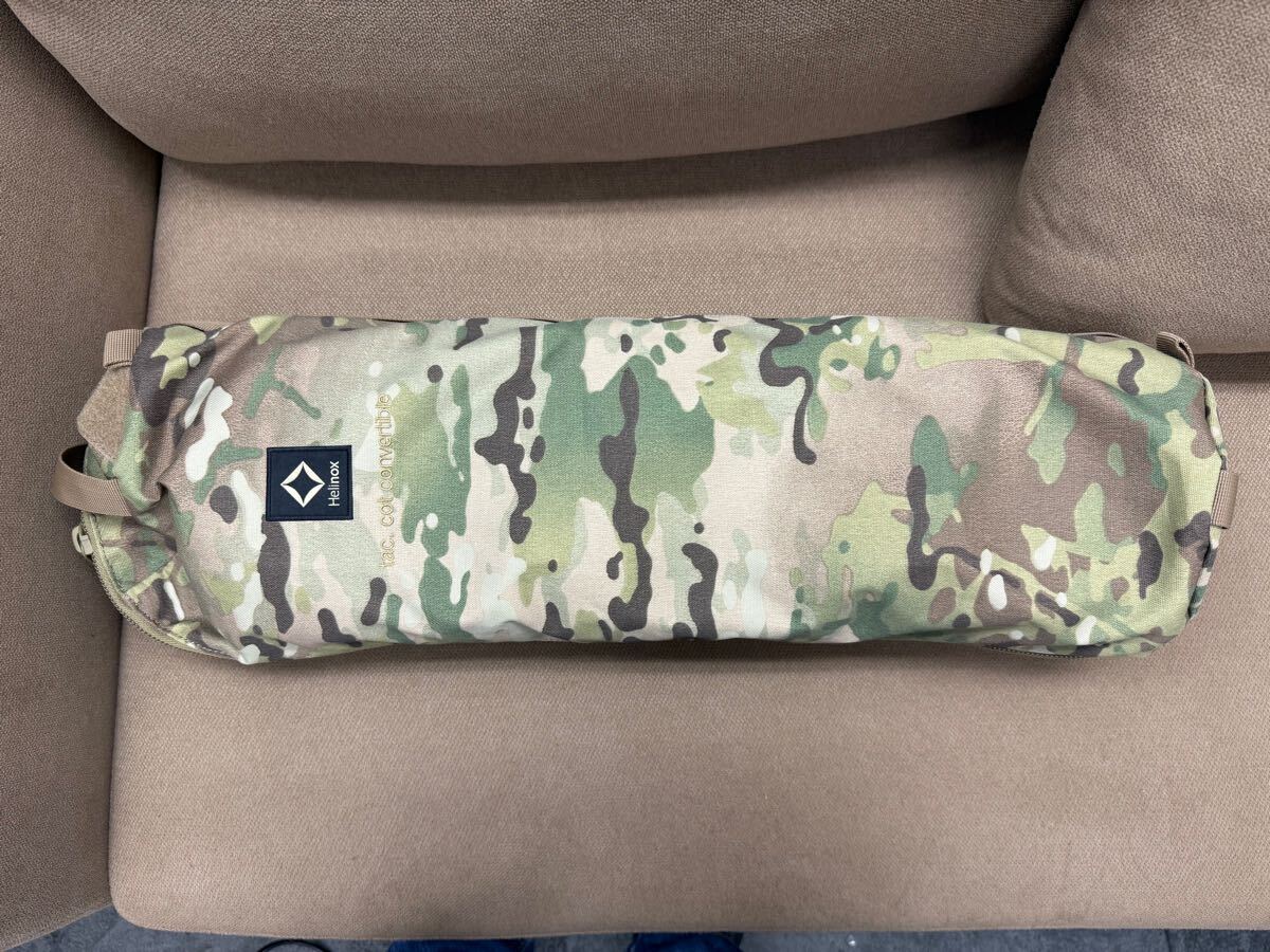 Helinox タクティカル コット コンバーチブル / マルチカモ Tactical
