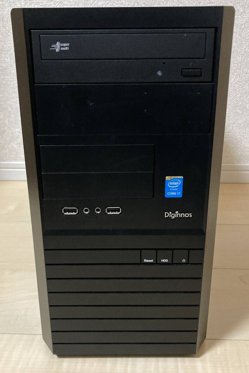 HP EliteDesk 800 G4 SF(Win10x64) 中古 Core i7-3.2GHz(8700)/メモリ