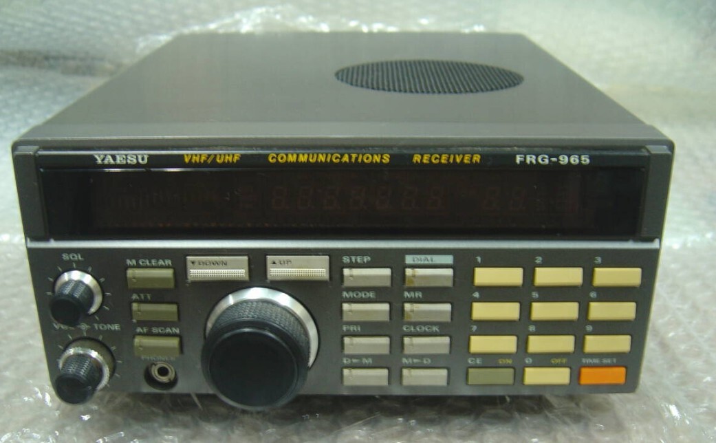 YAESU/八重洲社製 FRG-965 60MHz905MHz SSB AM FM 受信機 動作品 美品