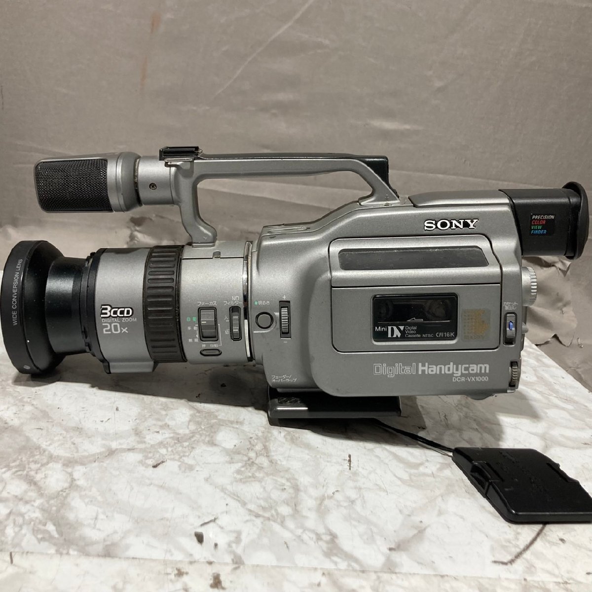 ジャンク品・通電OKSONY DCR-VX1000 デジタルビデオカメラ H72676528