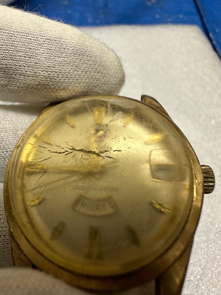 RADO ラドー daymaster デイマスター 11707 ？自動巻き デイデイト 腕時計 ジャンク扱い_2