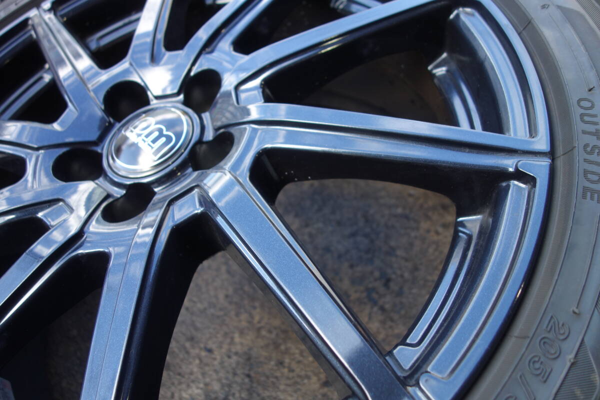★バリ溝　２０５/５０Ｒ１７＋LaLaPalm　４本　美品！　ヨコハマＩＧ６０_5